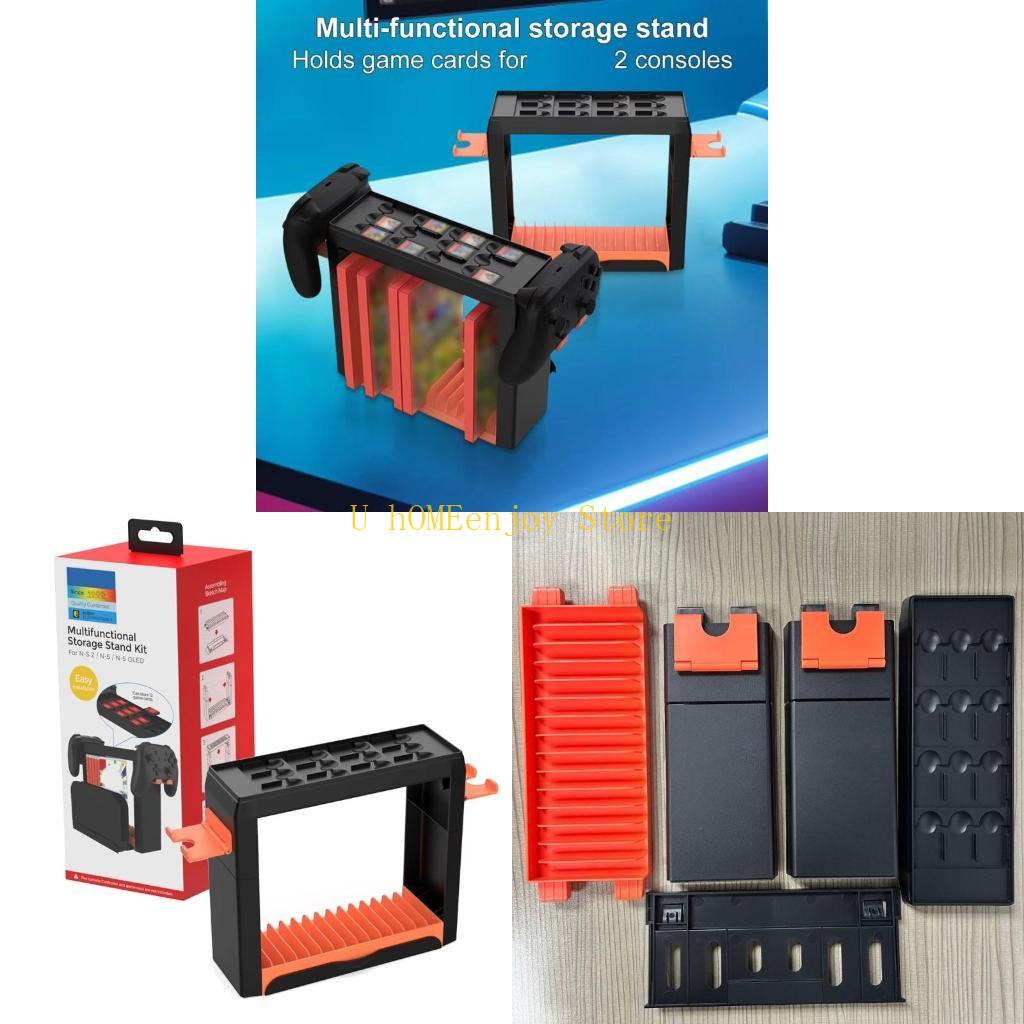 Gaming Console Tower - B0KF Storage Tower Dock Stand Holder