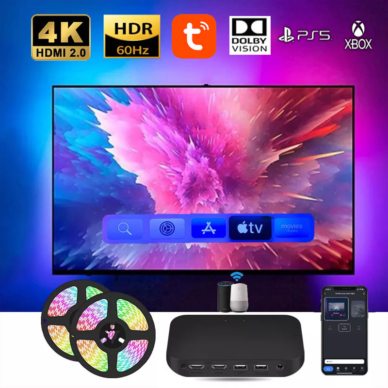 Hdmi Cable 2.1 - Luz de fundo led para tv