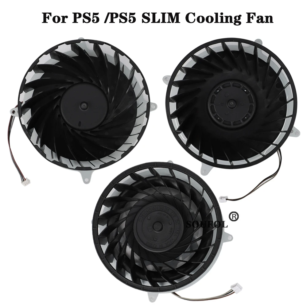 Gaming Console Ps5 - Novo ventilador refrigerador de refrigeração interno