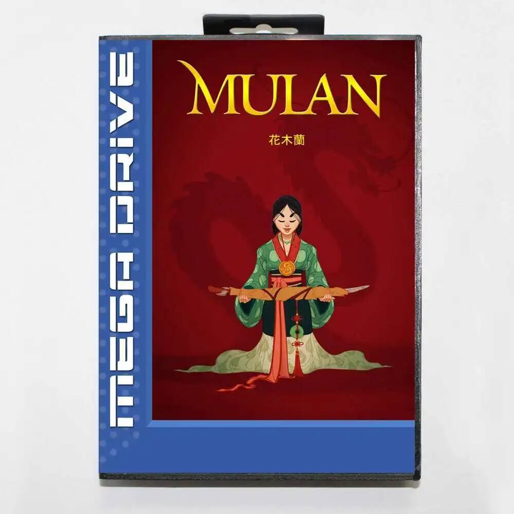 Gaming Console Kit - Cartão de jogo Mulan MD com