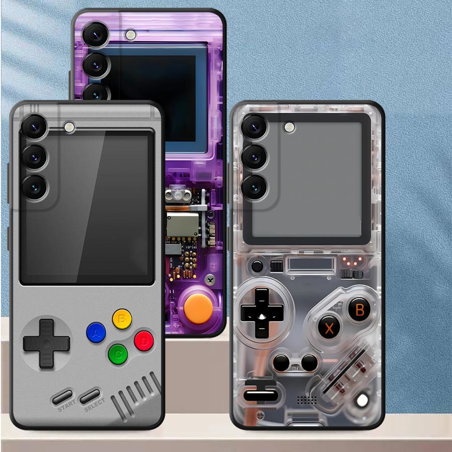 Gaming Console Phone - Capa Protetora Roxa para Celular Samsung