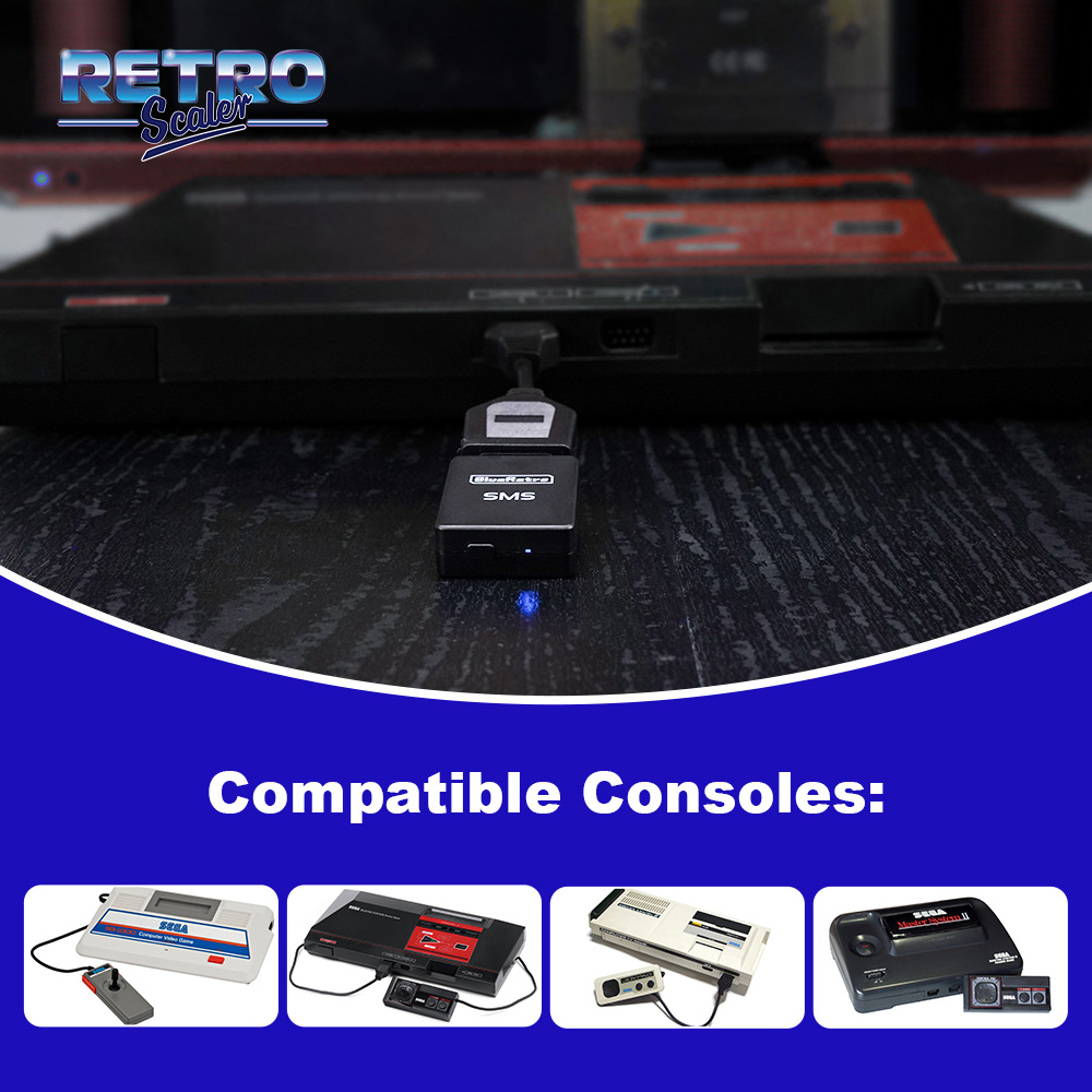 Gaming Console Kit - RetroScaler BlueRetro Adaptador de controlador de