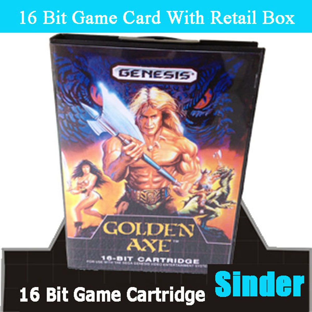 Gaming Console Kit - Cartucho de jogo Golden Axe MD