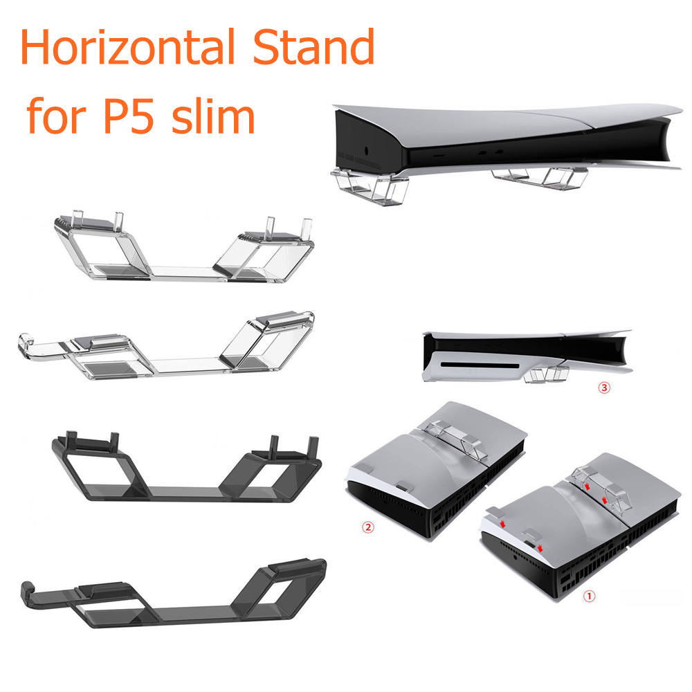 Gaming Console Ps5 - Suporte horizontal para consoles de jogos