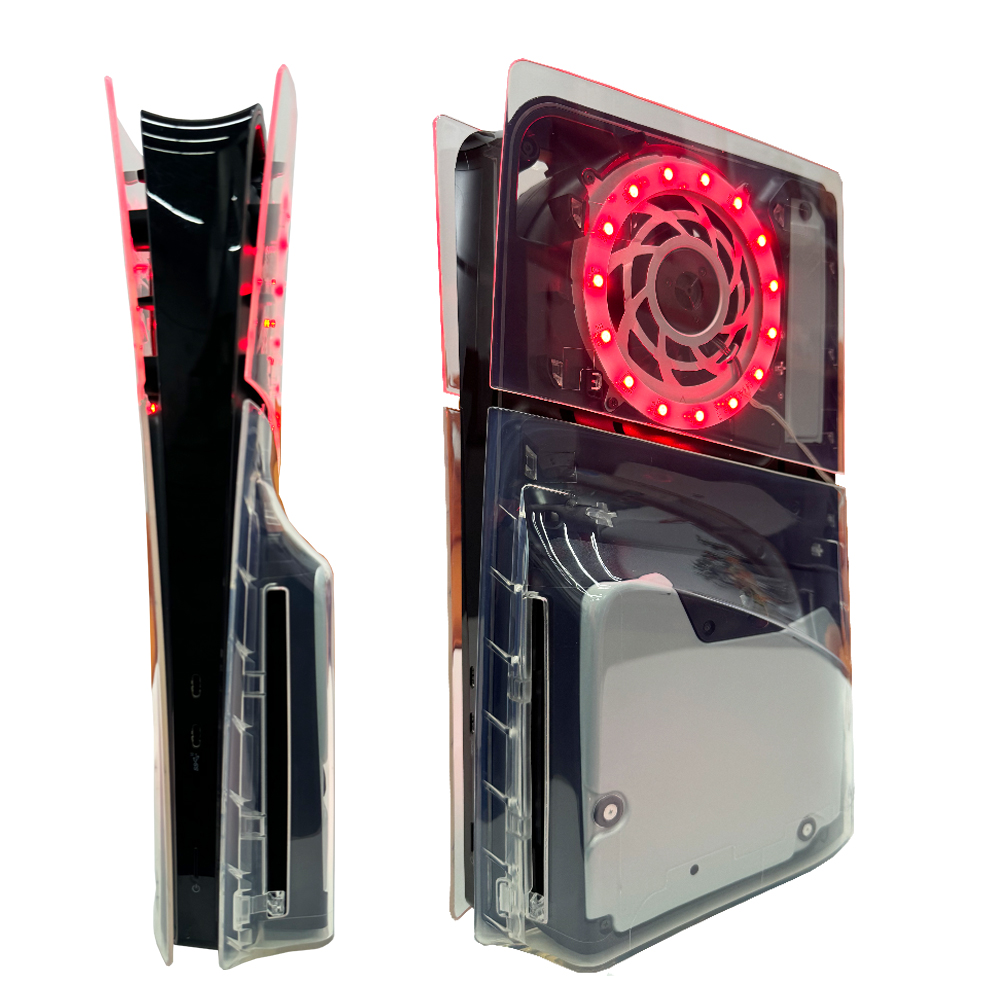 Gaming Console Ps5 - LED Light Ring Console Painéis Side