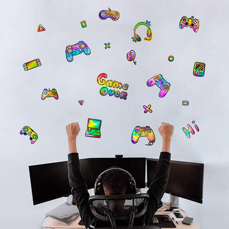 Adesivos de parede de vinil pa - Gaming Console Zone avaliação e preço