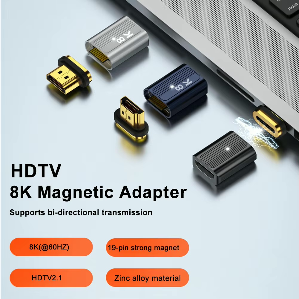 Adaptador magnético 2.1, 8k, h - Hdmi Cable 2.1 avaliação e preço