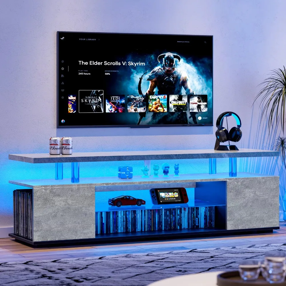 Suporte para TV de 70 Polegada - Gaming Console Entertainment Center avaliação e preço
