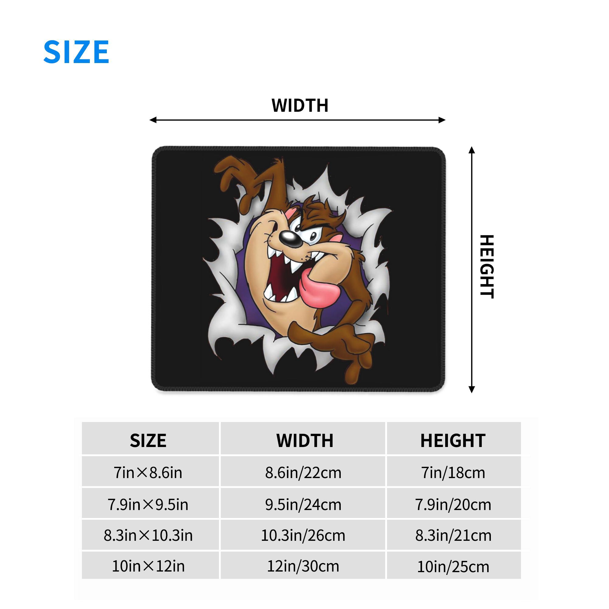 Diabo da tasmânia mouse pad te - Gaming Console Portable Pc avaliação e preço