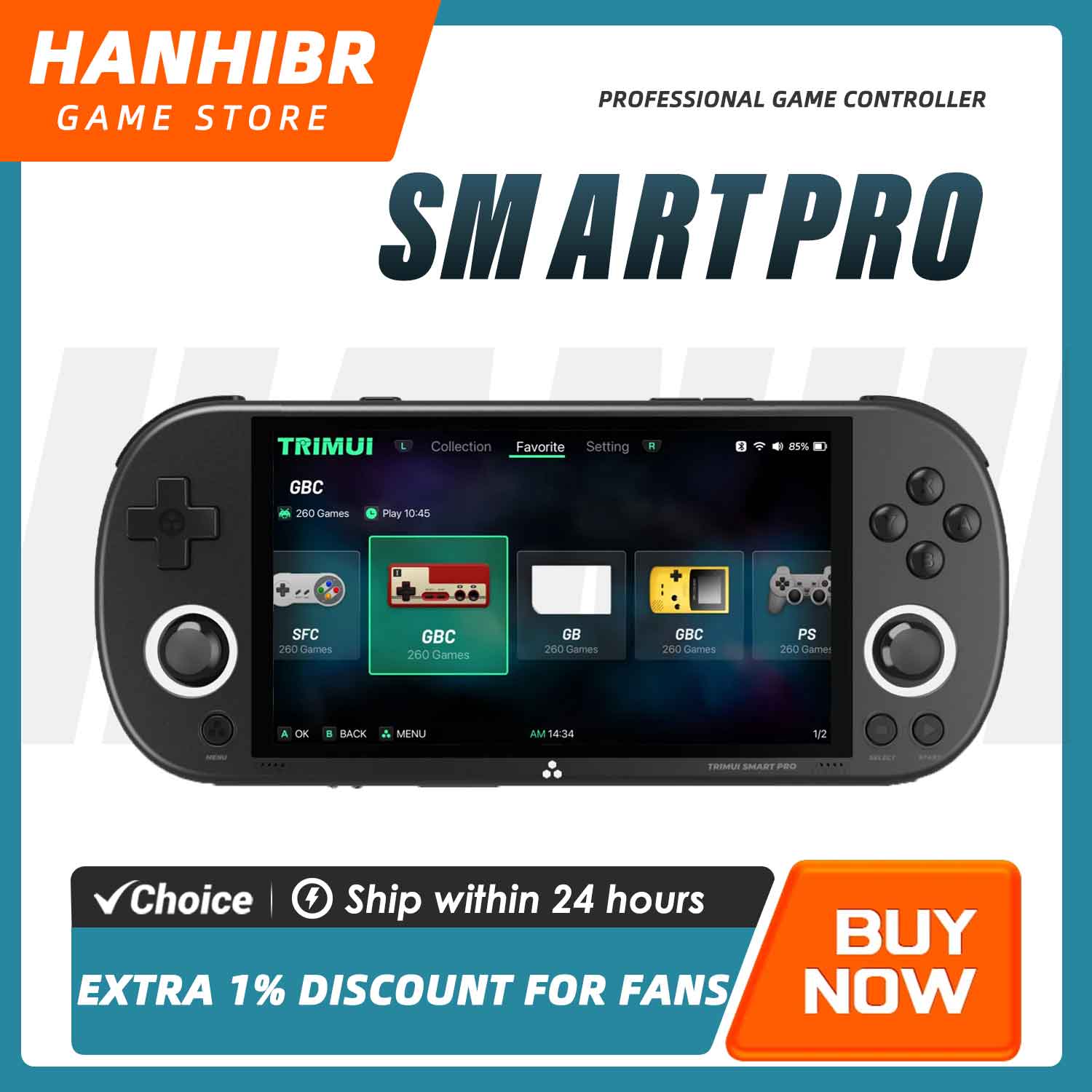 Console de Jogos Portátil TRIM - Gaming Console Zone avaliação e preço