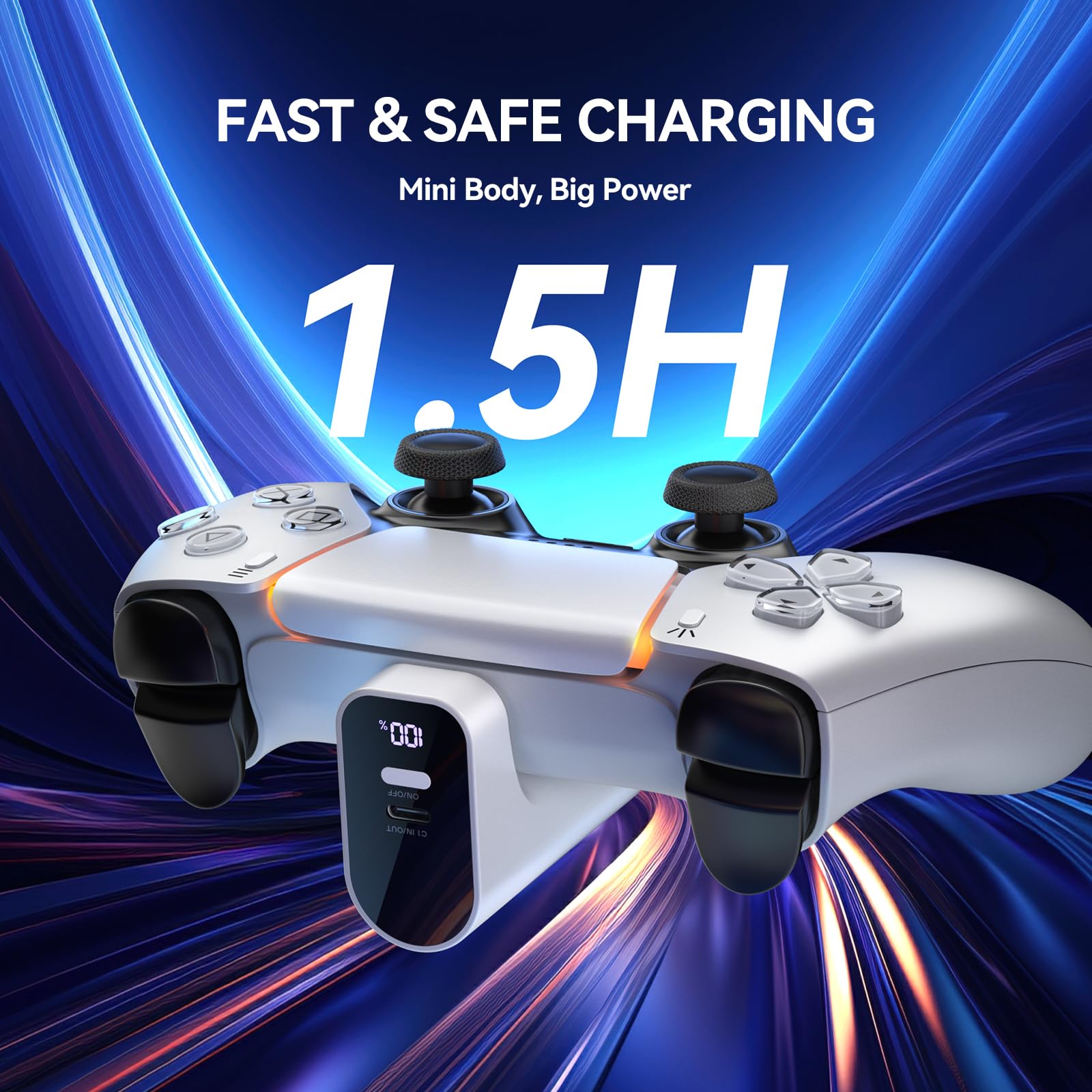 Carregador para Controle PS5,  - Gaming Console Ps5 avaliação e preço