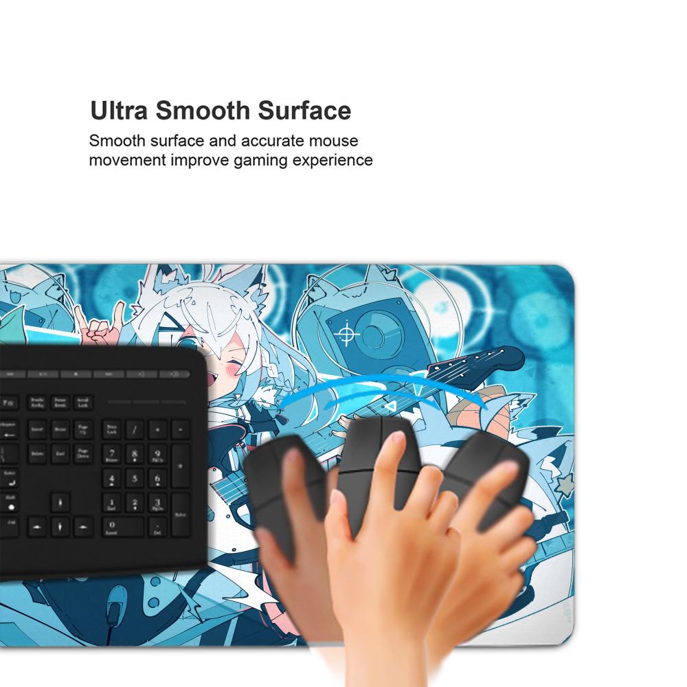 Shirakami fubuki mouse pad por - Gaming Console Portable Pc avaliação e preço
