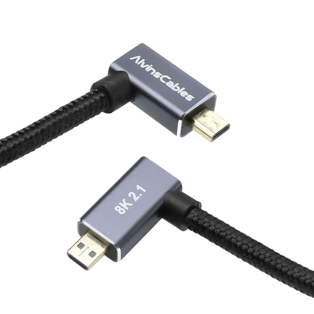 Alvin's Cables Ângulo Direito  - Hdmi Cable 2.1 avaliação e preço