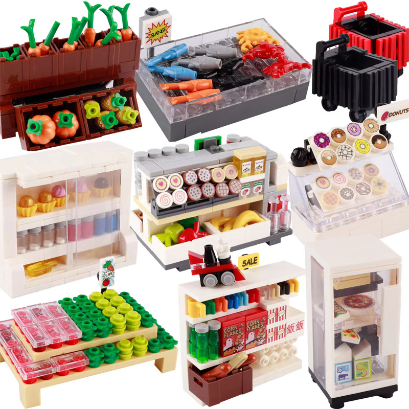 Moc cidade rua cena blocos de  - Gaming Console Lego avaliação e preço