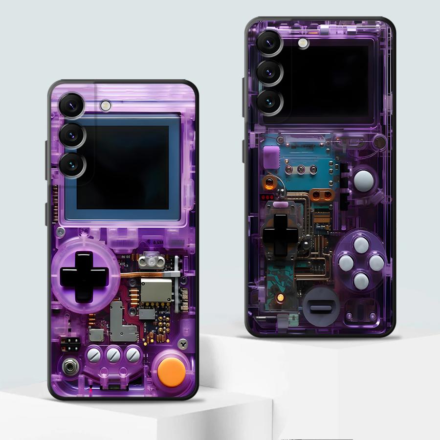 Capa Protetora Roxa para Celul - Gaming Console Phone avaliação e preço