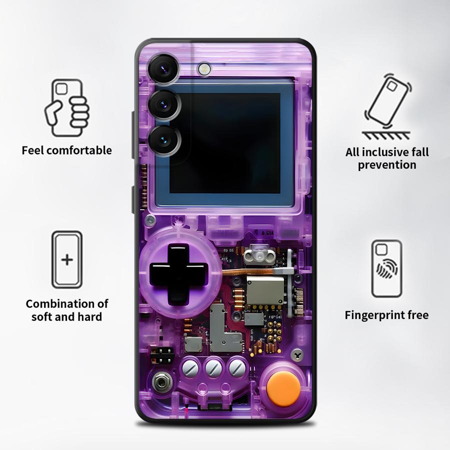 Capa Protetora Roxa para Celul - Gaming Console Phone avaliação e preço
