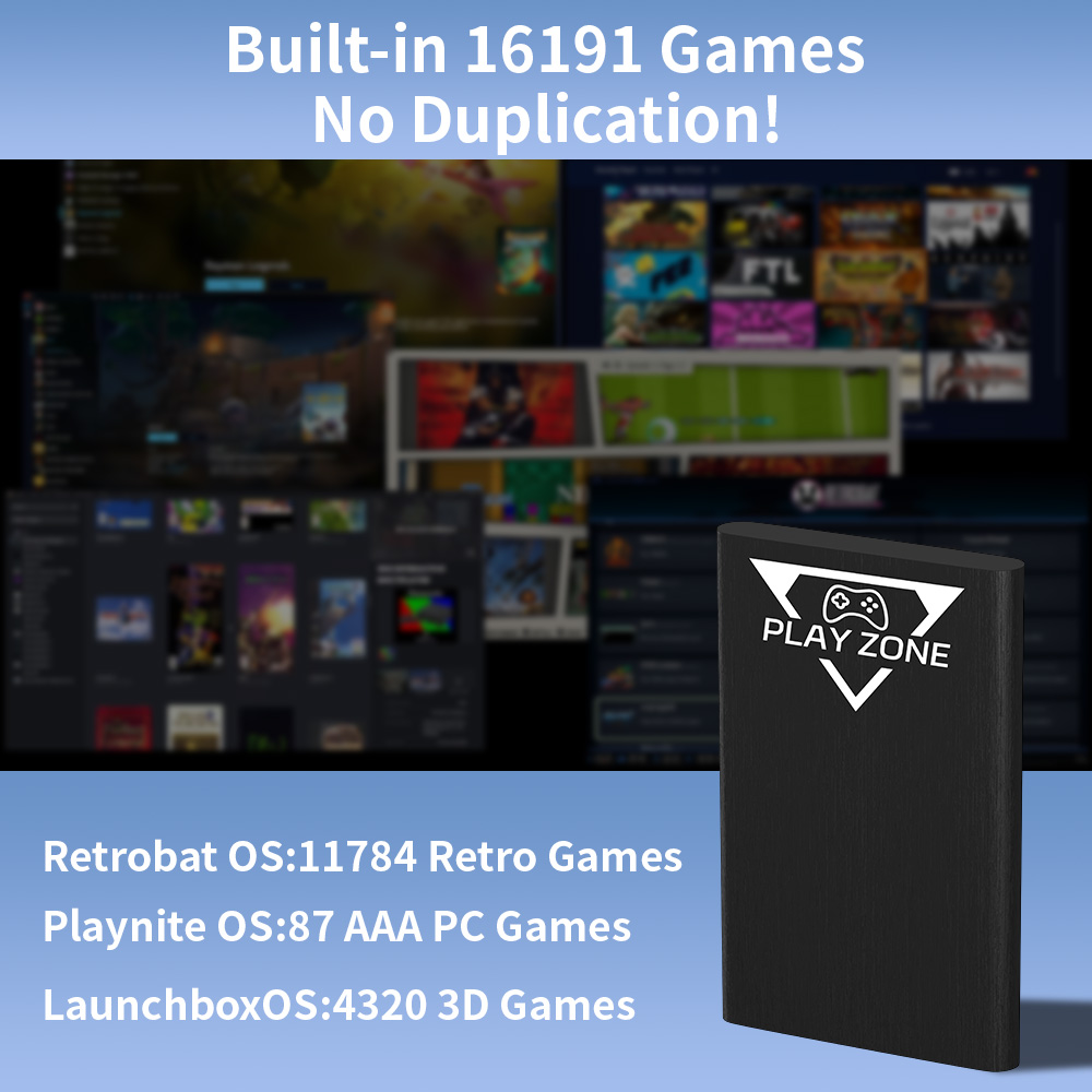 Play Zone 1TB HDD Portátil par - Gaming Console Zone avaliação e preço