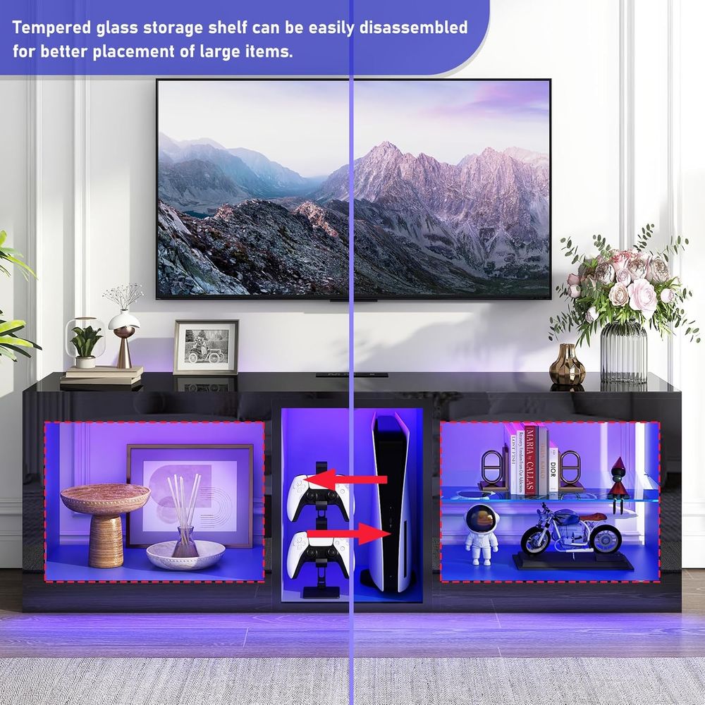 Suportes para TV LED com Tomad - Gaming Console Entertainment Center avaliação e preço