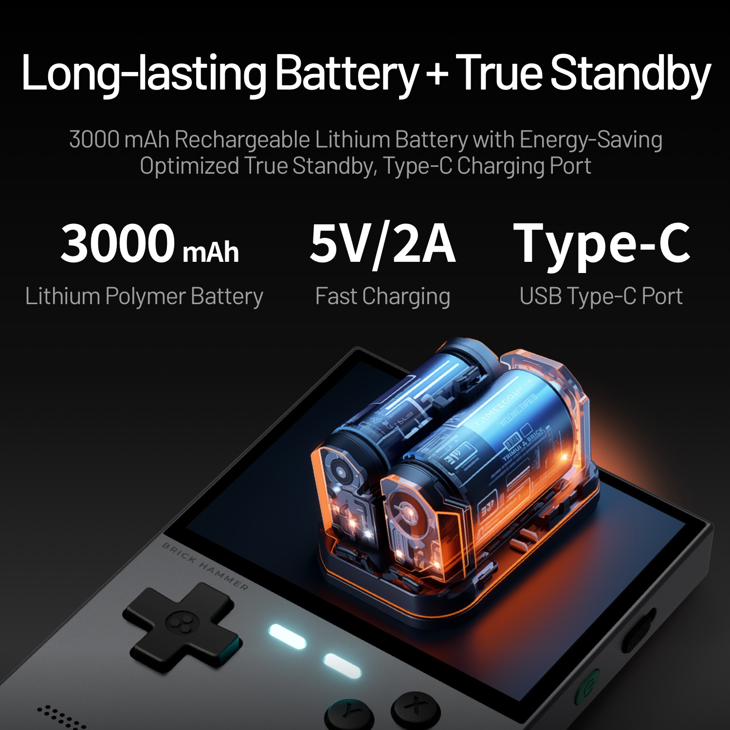 Trimui tijolo martelo retro ha - Gaming Console Phone avaliação e preço