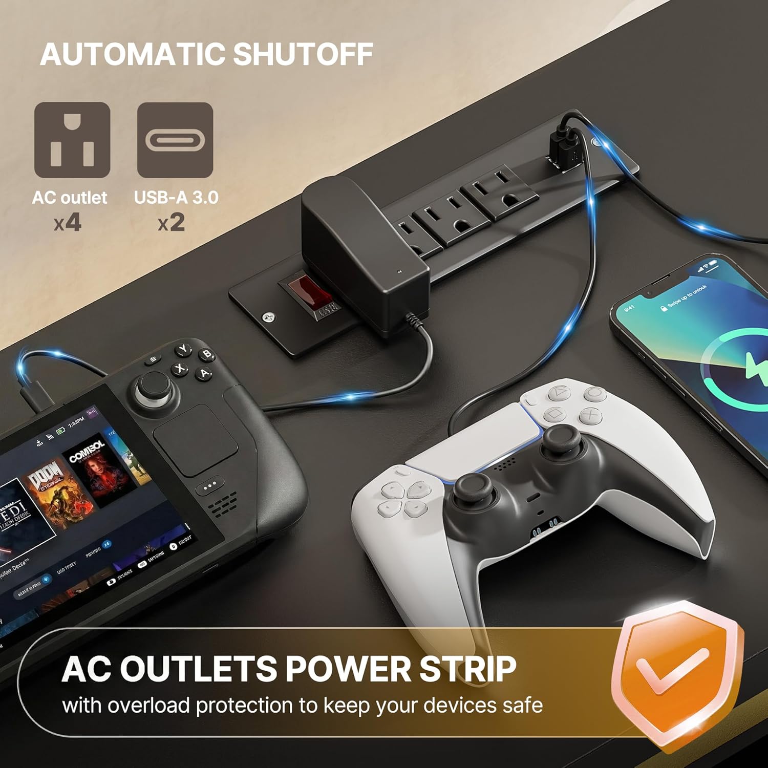 Suporte para TV, Centro de Ent - Gaming Console Entertainment Center avaliação e preço