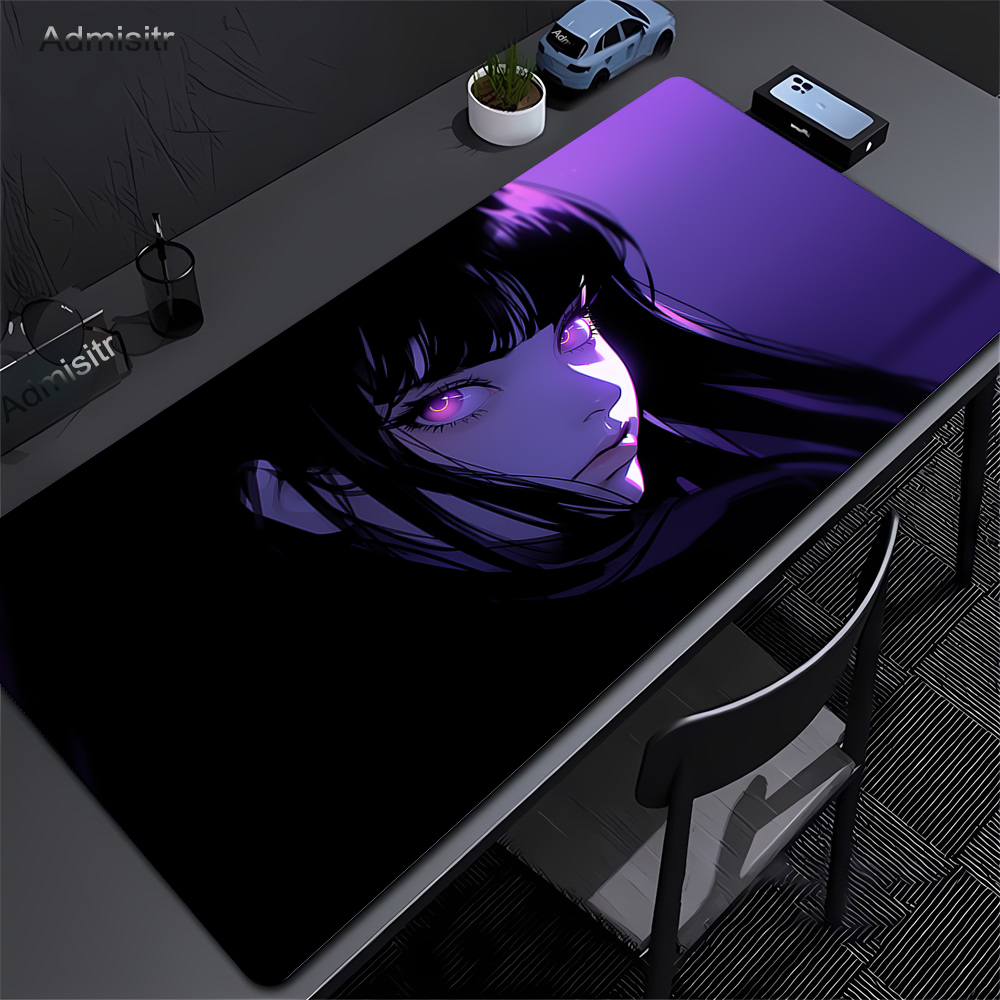 Xxl mouse pad pc roxo anime me - Gaming Console Portable Pc avaliação e preço