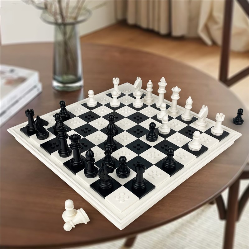 Conjunto de xadrez branco, blo - Gaming Console Lego avaliação e preço