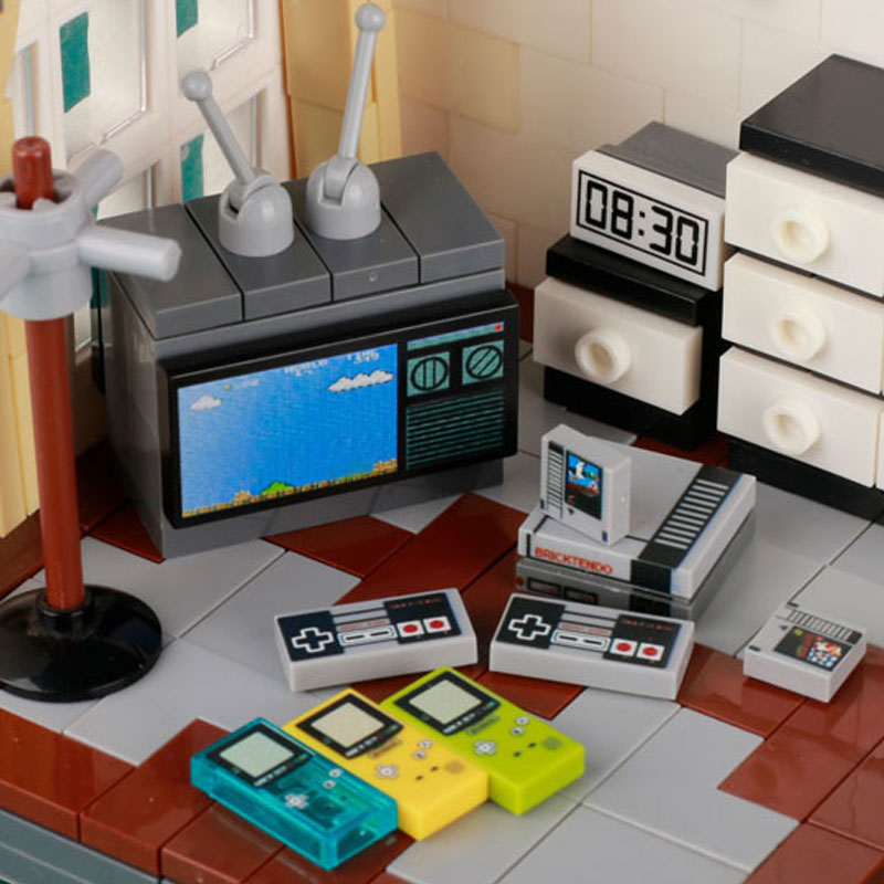 Moc console de jogos modelo de - Gaming Console Lego avaliação e preço