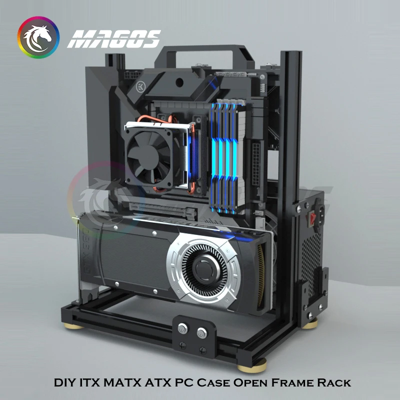 Diy gamers gabinete mod itx ma - Gaming Console Tower avaliação e preço
